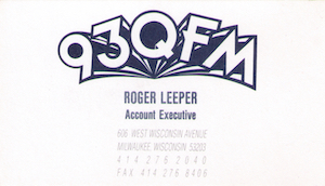 Roger received sales training from Chris Lytle, and motivation from the first billionaire in Texas.