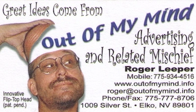 Working with automotive clients paved the way for ROger to move to the High Desert